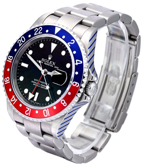 rolex gmt master ii pepsi 16710|rolex gmt master pepsi bezel.